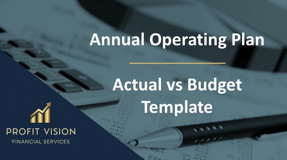 Annual Operating Plan Actual vs Budget Template (Excel workbook (XLSX