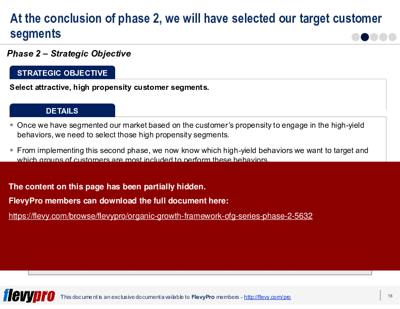 Organic Growth Framework (OGF) Series: Phase 2 (23-slide PPT PowerPoint presentation (PPTX)) Preview Image