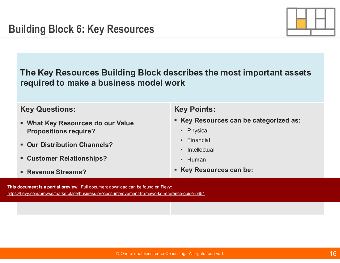 Business Process Improvement Frameworks Reference Guide (484-slide PowerPoint presentation (PPTX)) Preview Image
