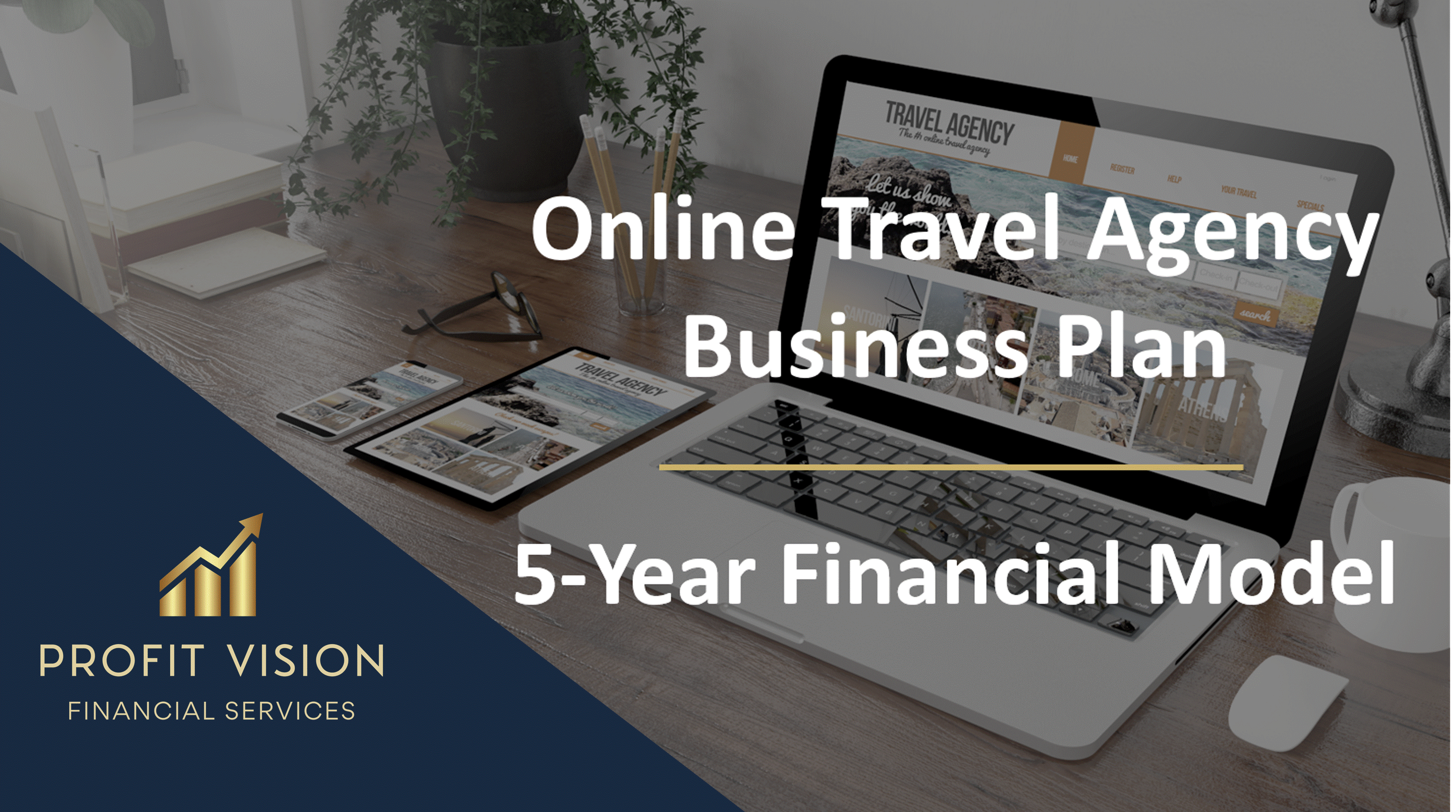 Online Travel Agency - 5 Year Business Plan (Excel template (XLSX)) Preview Image