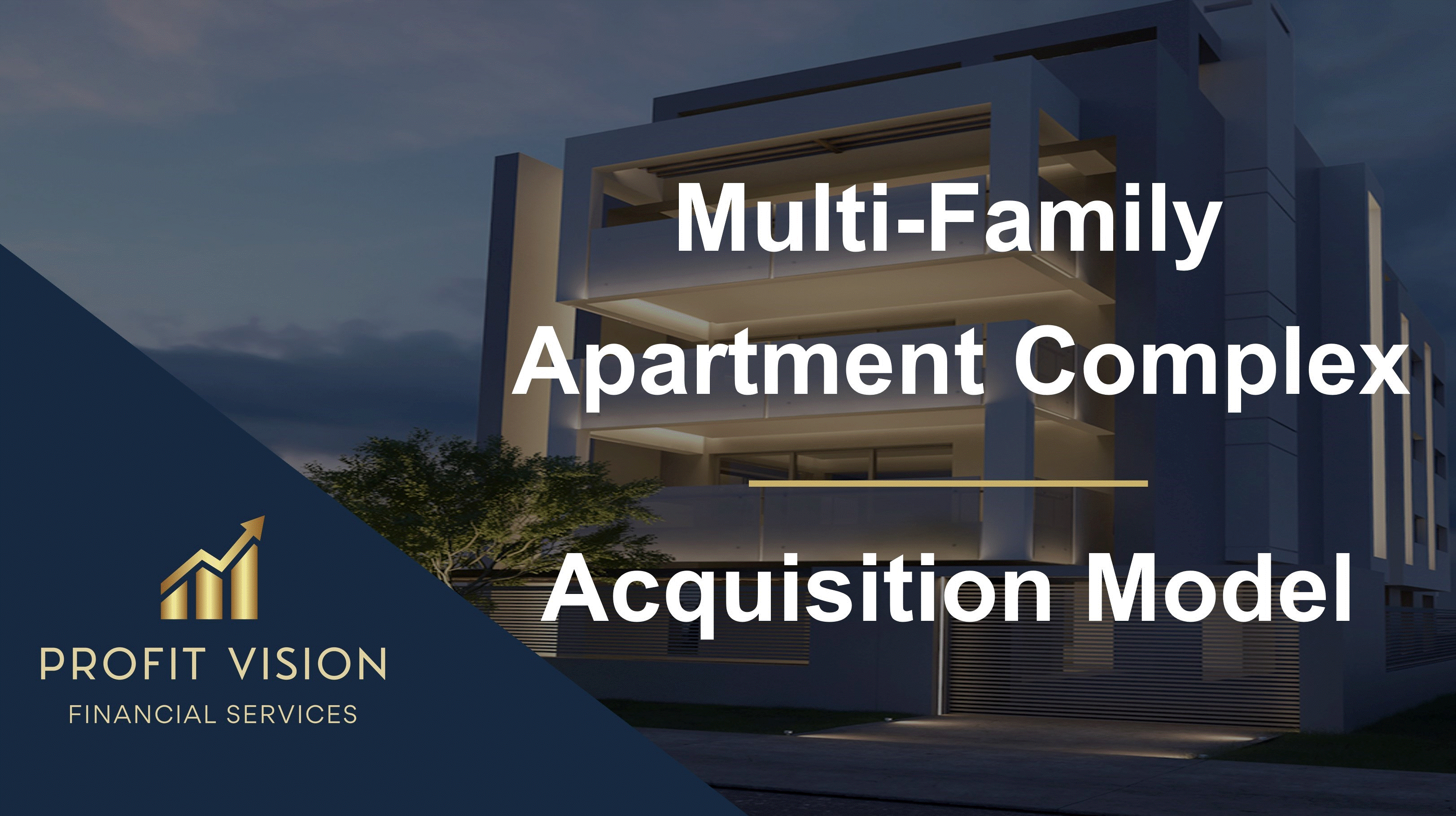 Multi-Family Apartment Complex - Acquisition Model (Excel workbook (XLSX)) Preview Image