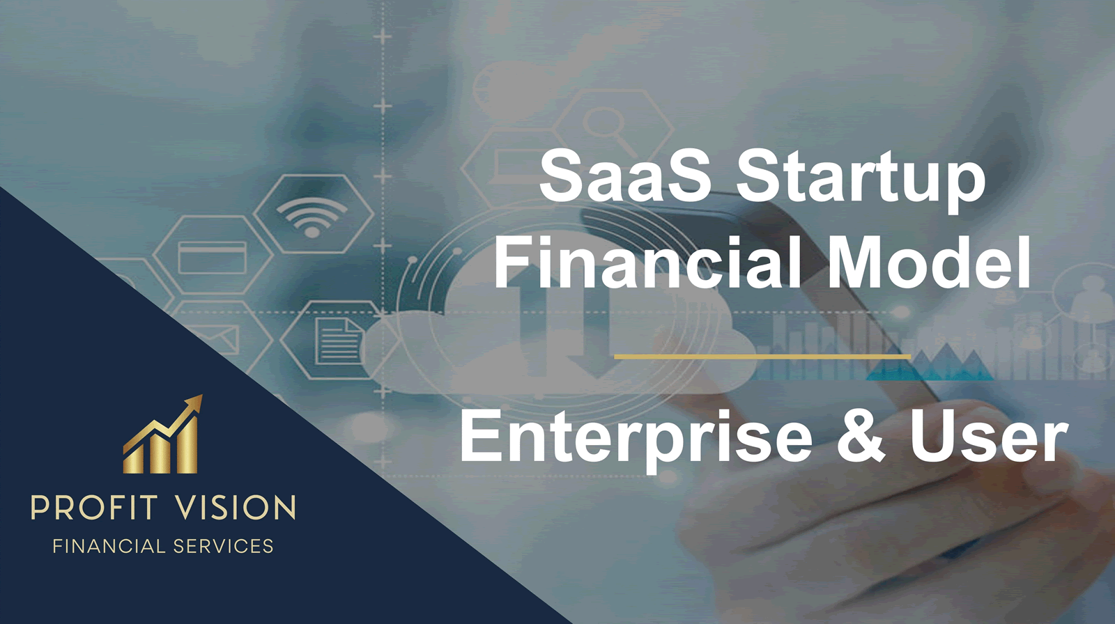 SaaS Startup Financial Model - Enterprise and User