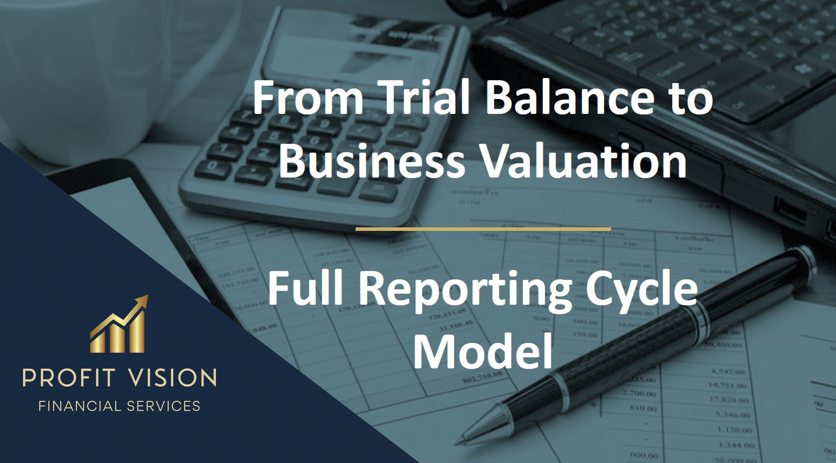 This is a partial preview of From Trial Balance to Business Valuation (Excel workbook (XLSX)). 