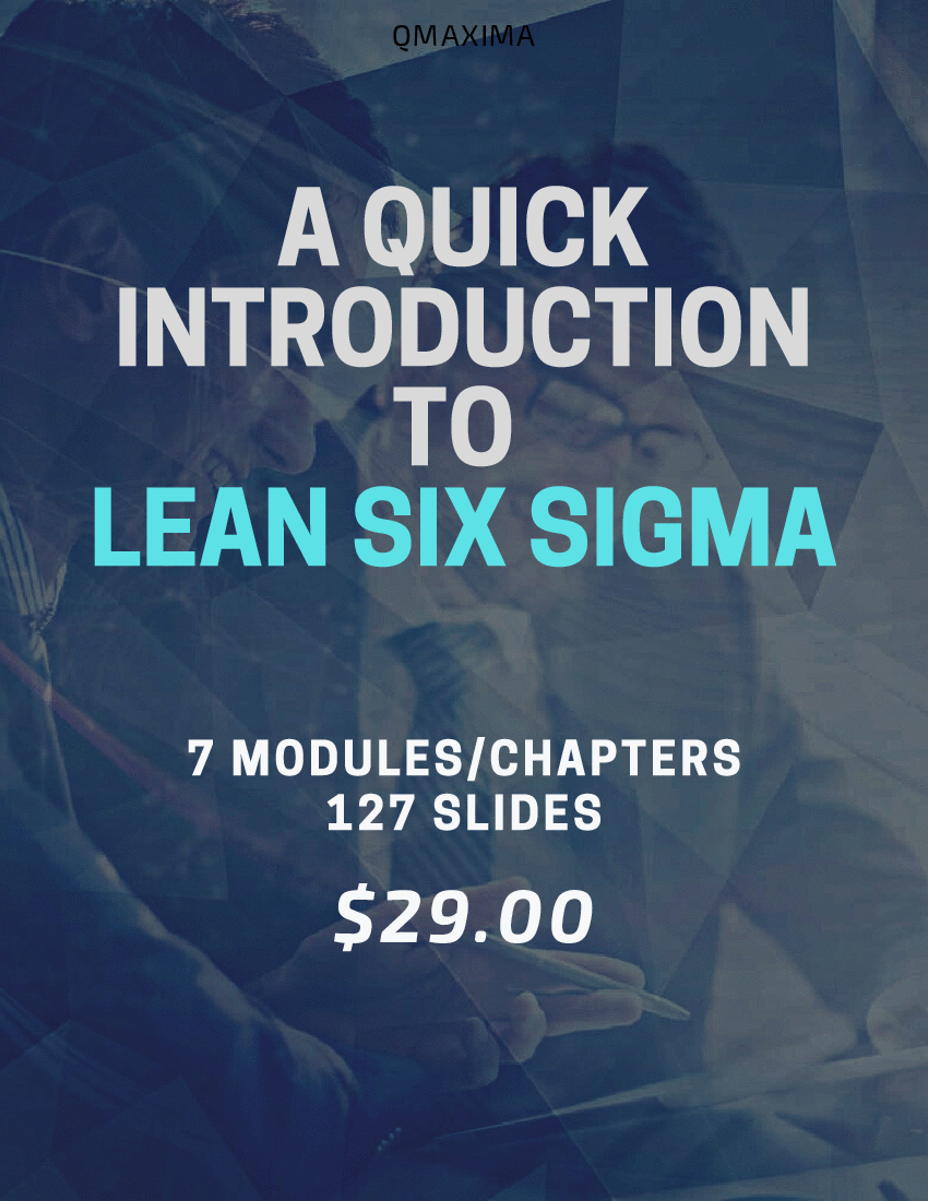This is a partial preview of A Quick Introduction to Lean Six Sigma (22-page PDF document). Full document is 22 pages. 