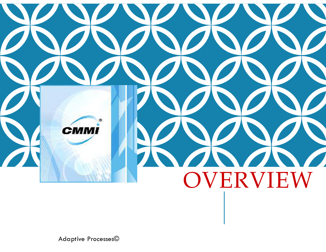 CMMI Overview