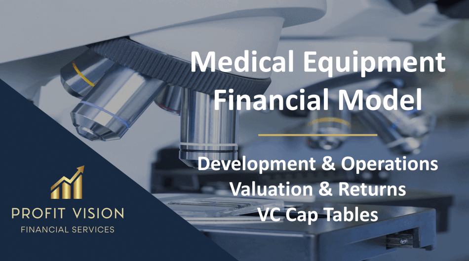 Medical Equipment Development Financial Model (Excel template (XLSX)) Preview Image