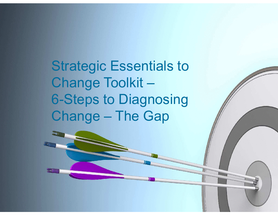 Strategic Change Essentials (7-slide PPT PowerPoint presentation (PPTX)) Preview Image