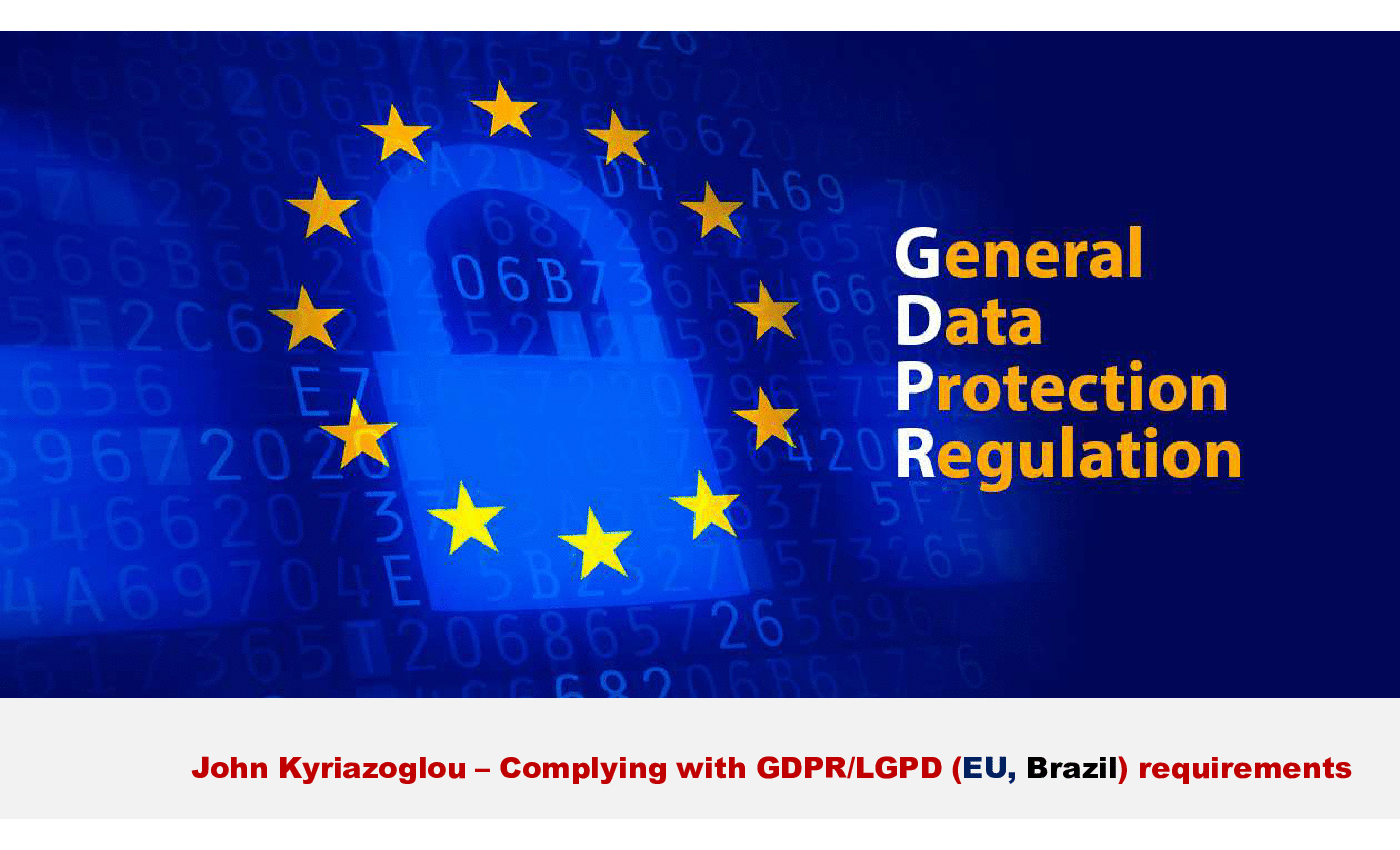 GDPR and LGPD Compliance (182-slide PPT PowerPoint presentation (PPTX)) Preview Image