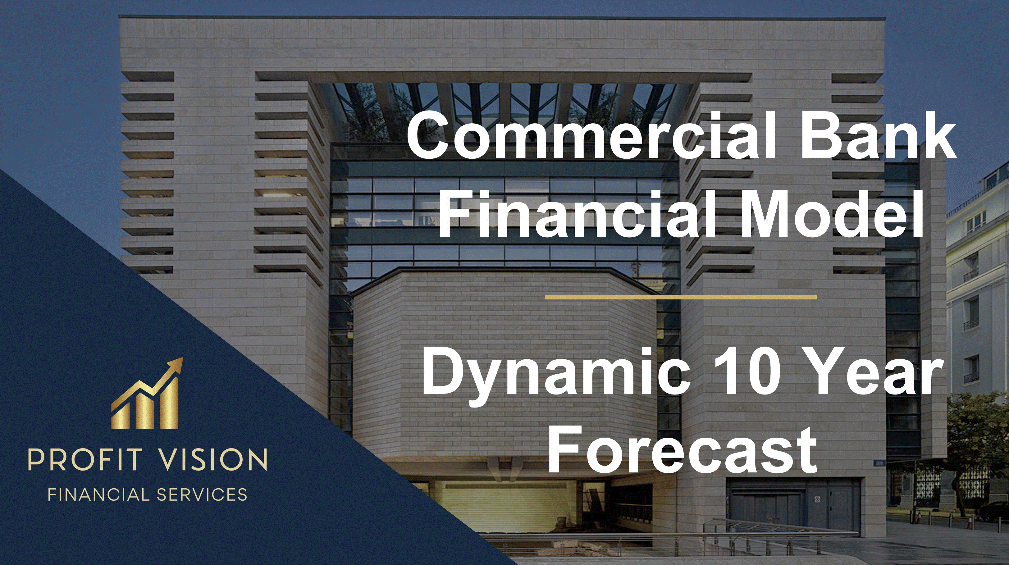 This is a partial preview of Commercial Bank Financial Model - Dynamic 10 Year Forecast (Excel workbook (XLSX)). 