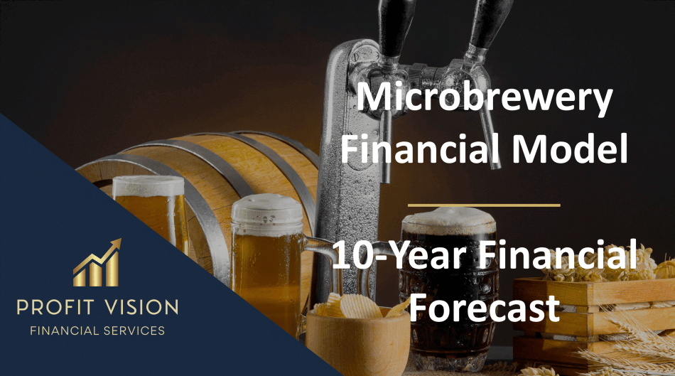 Microbrewery Financial Model - Dynamic 10 Year Forecast (Excel template (XLSX)) Preview Image