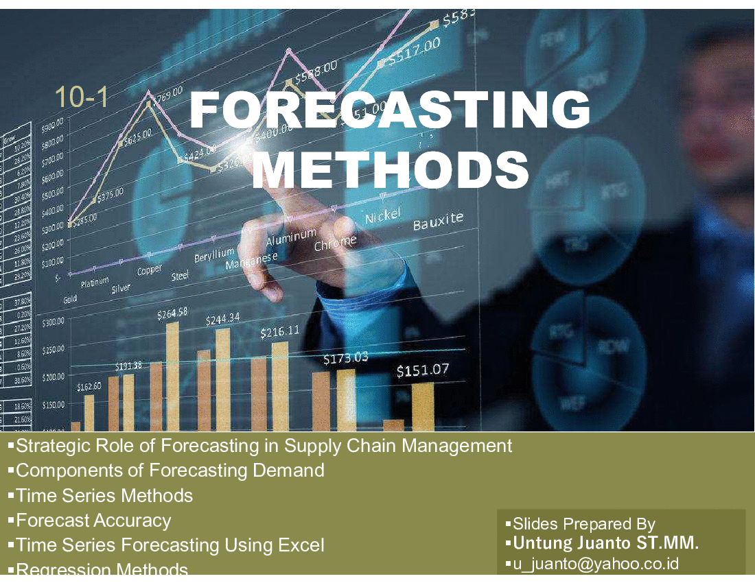 Forecasting Methods PPT