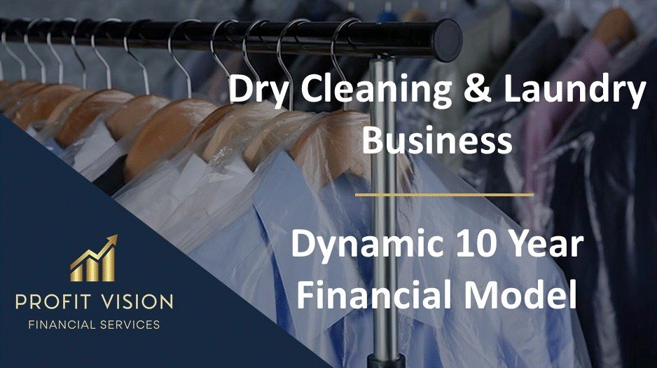 This is a partial preview of Dry Cleaning & Laundry Business Financial Model. 