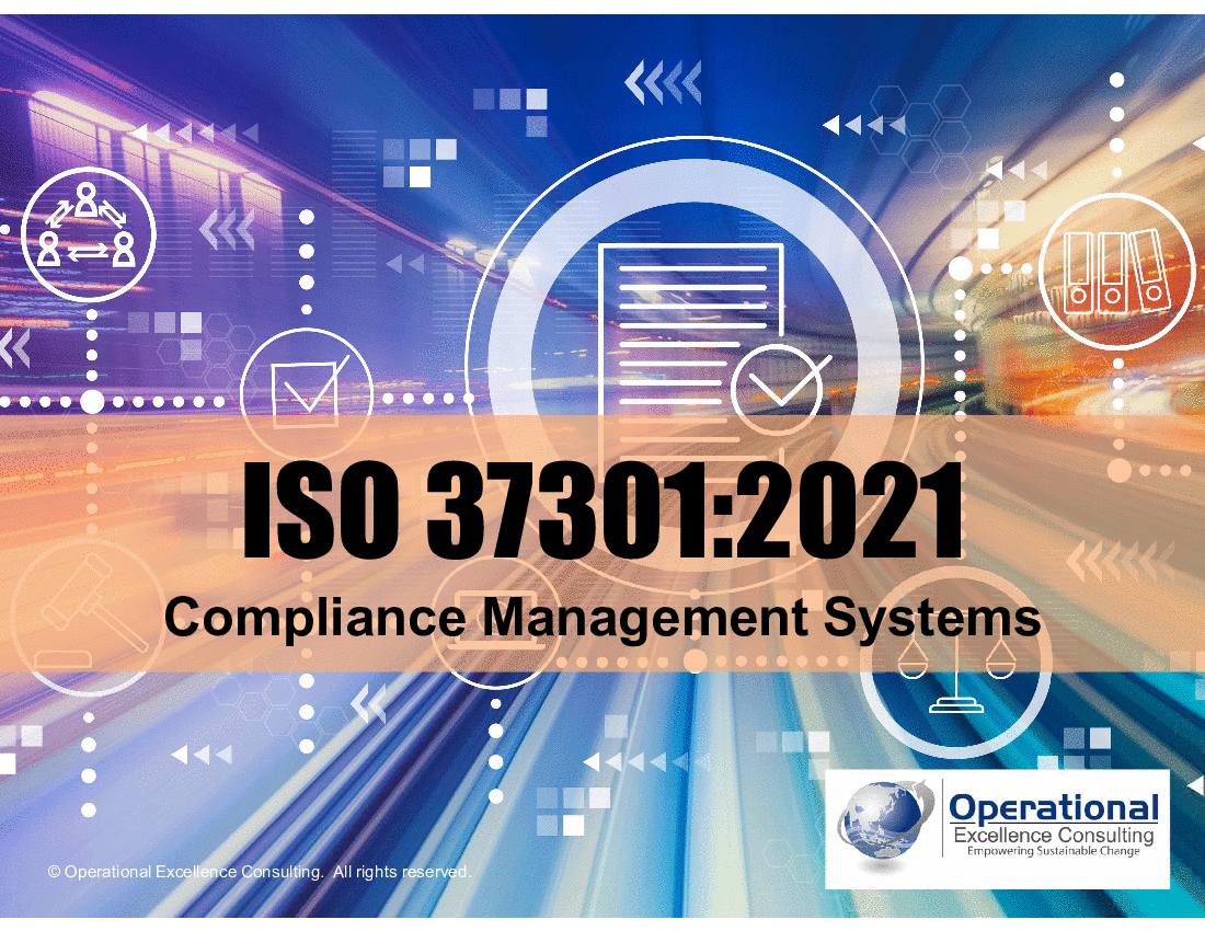 ISO 37301:2021 (Compliance Management Systems) Awareness (74-slide PowerPoint presentation (PPTX)) Preview Image