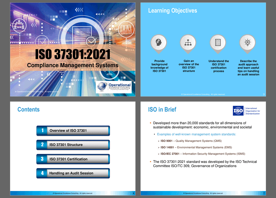 ISO 37301:2021 (Compliance Management Systems) Awareness