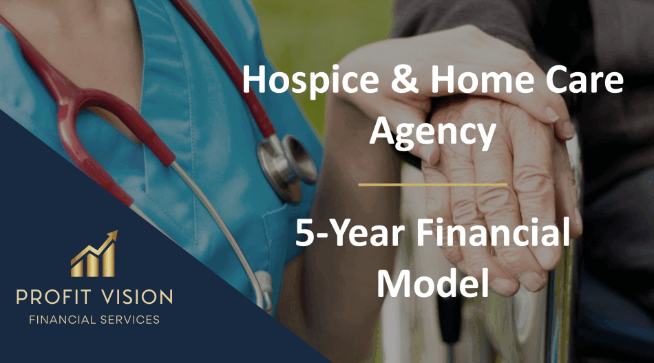 Hospice & Home Care Agency - Dynamic 10 Year Financial Model (Excel template (XLSX)) Preview Image