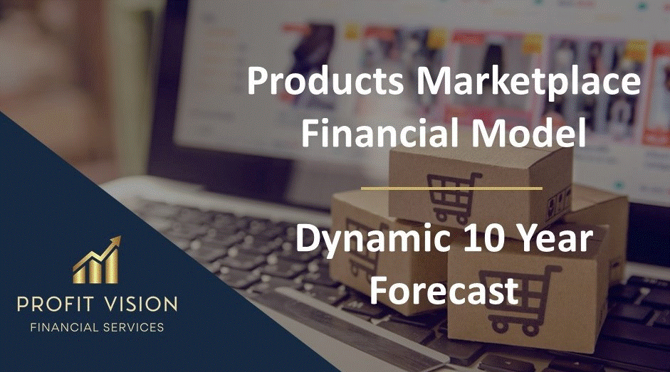 Online Products Marketplace Financial Model