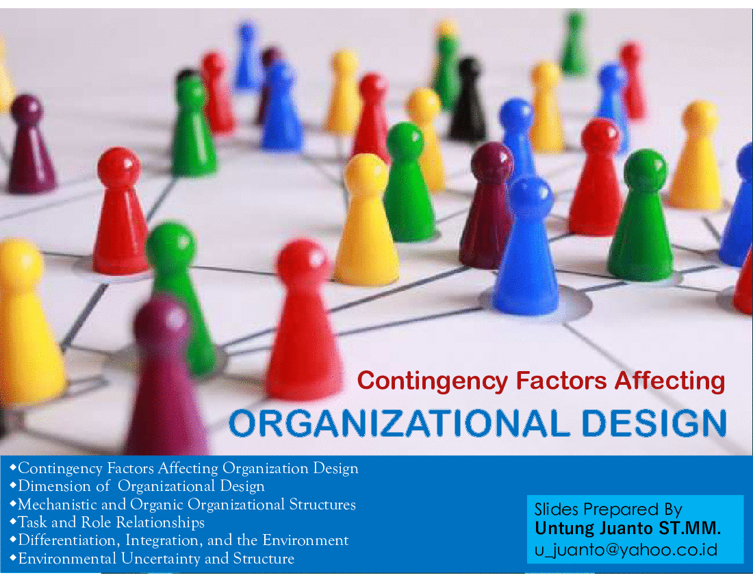 factors of organizational development