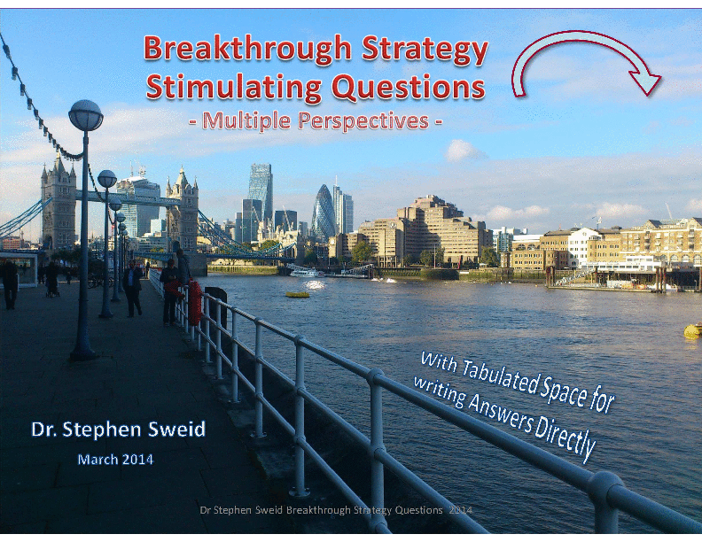This is a partial preview of Breakthrough Strategy Stimulating Questions (93-slide PowerPoint presentation (PPTX)). Full document is 93 slides. 