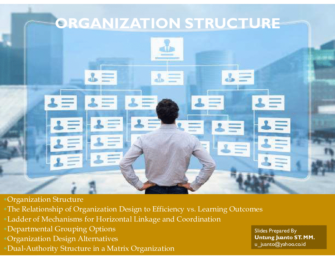 Organization Structure (56-slide PPT PowerPoint presentation (PPT)) Preview Image