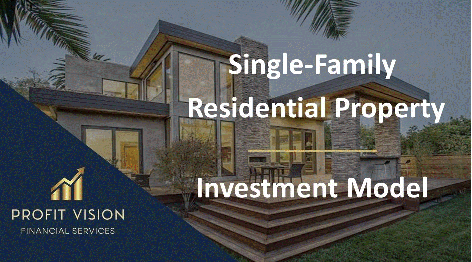 Single Family Residential Property Investment Model (Excel template (XLSX)) Preview Image