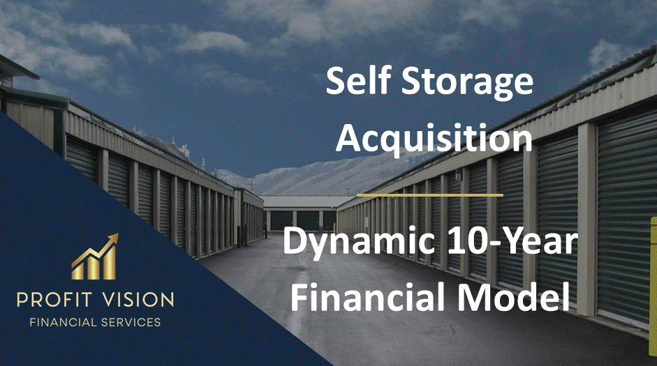 Self Storage Acquisition Financial Model (Excel template (XLSX)) Preview Image