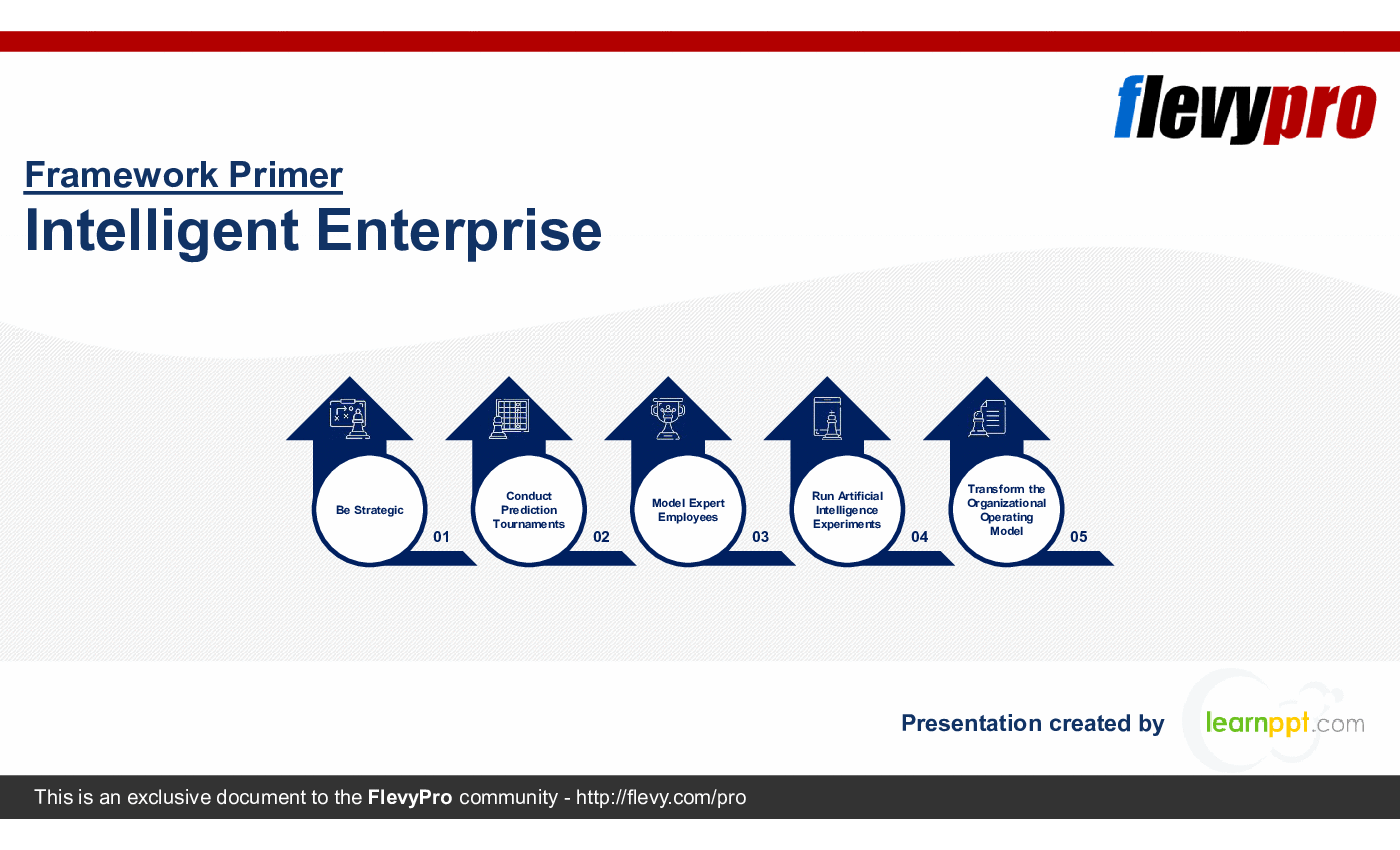This is a partial preview of Intelligent Enterprise (28-slide PowerPoint presentation (PPTX)). Full document is 28 slides. 
