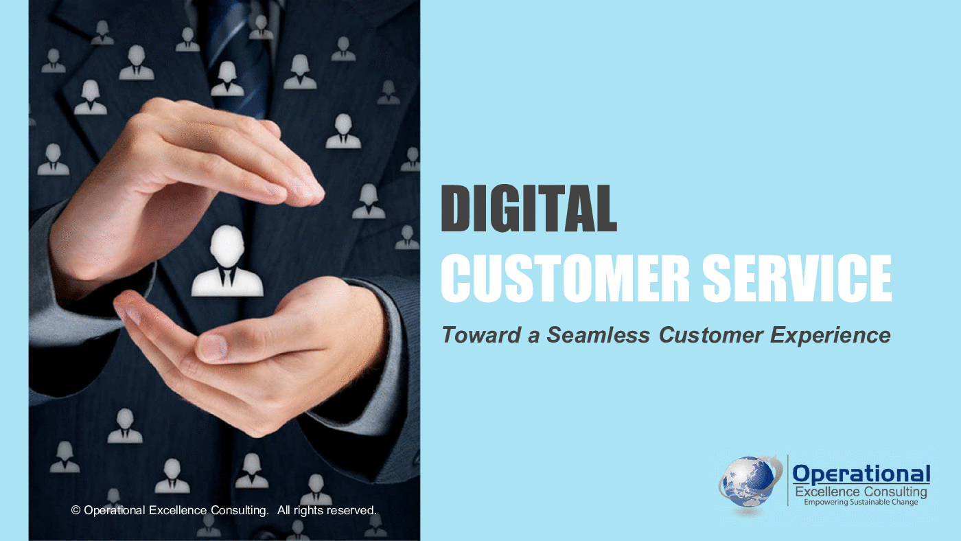 Digital Customer Service (DCS) (105-slide PPT PowerPoint presentation (PPTX)) Preview Image