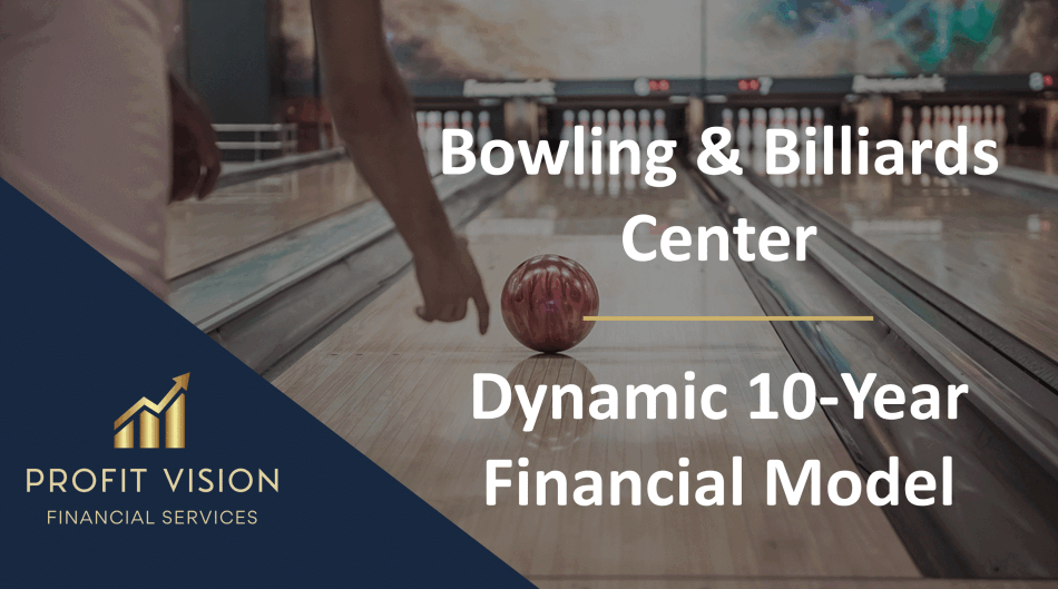 Bowling & Billiards Center Financial Model (Excel template (XLSX)) Preview Image