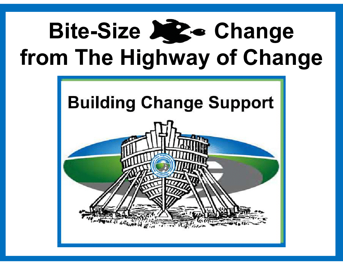 This Is A Partial Preview Of Bite Size Change How To Build Change 