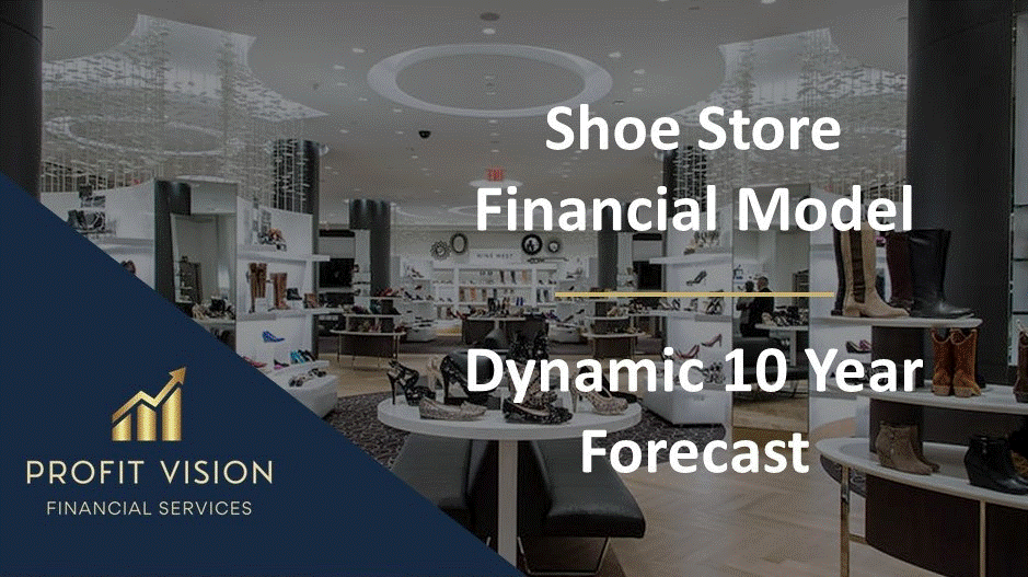 This is a partial preview of Shoe Store Financial Model - Dynamic 10 Year Forecast (Excel workbook (XLSX)). 