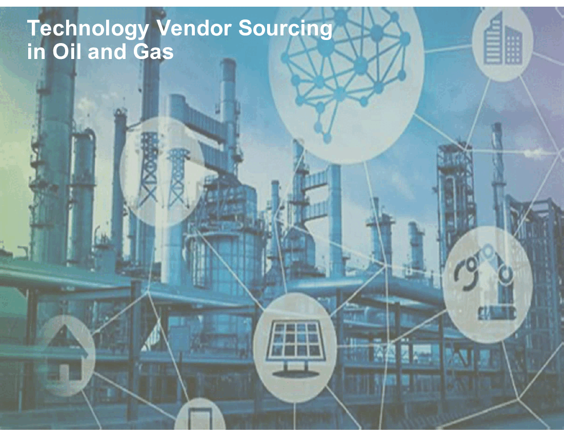 Oil and Gas - Technology Procurement Transformation (15-slide PPT PowerPoint presentation (PPTX)) Preview Image