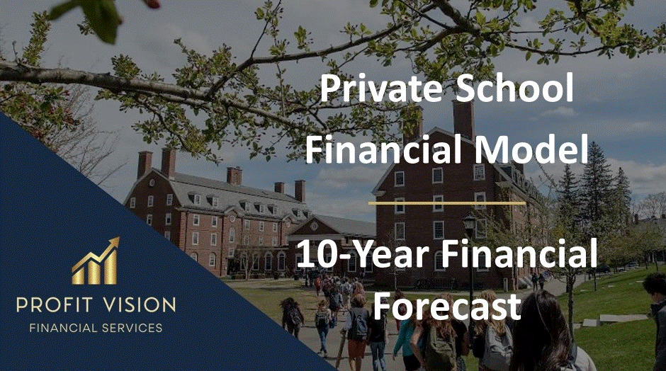 This is a partial preview of Private School Financial Model - Dynamic 10 Year Forecast (Excel workbook (XLSX)). 