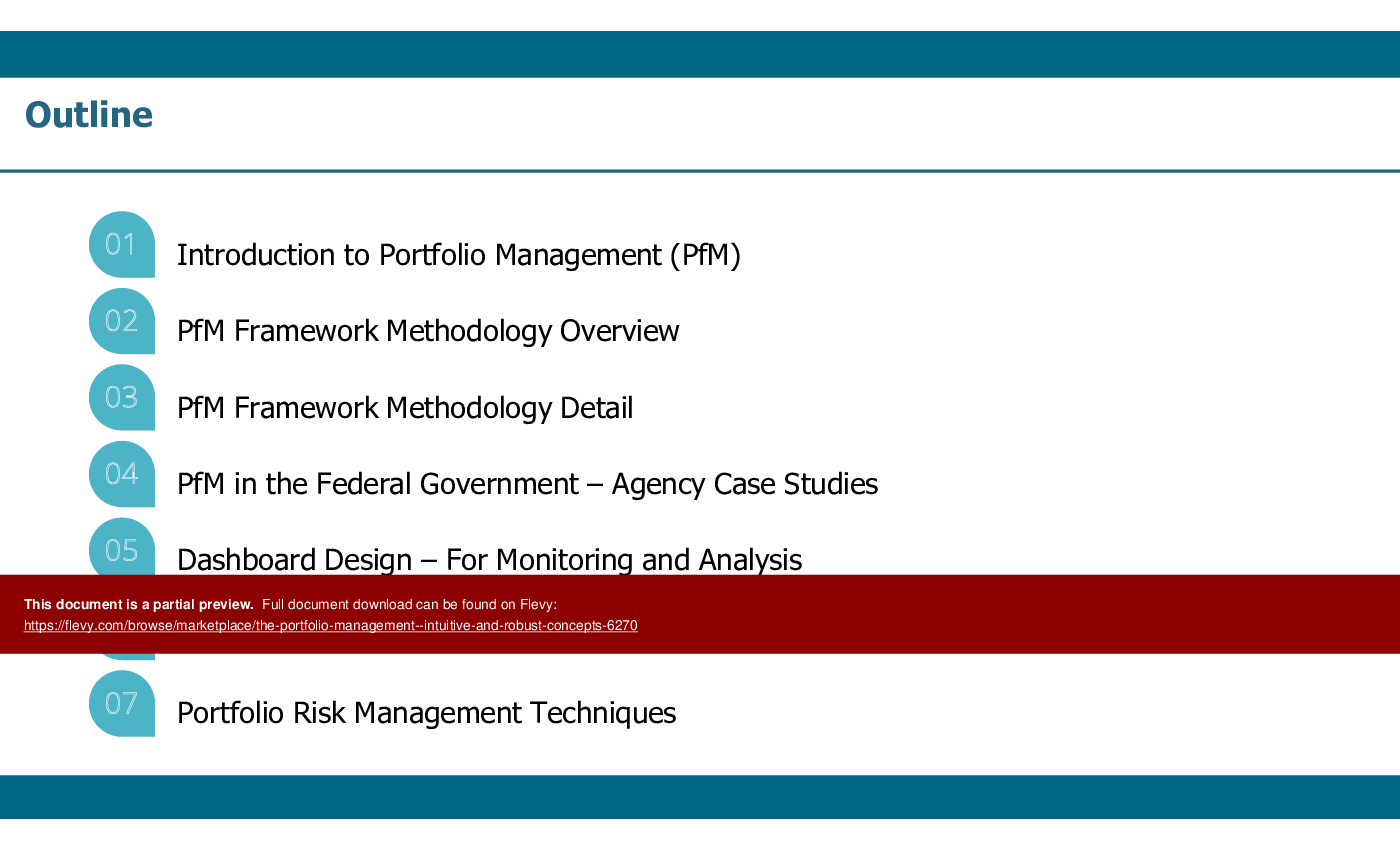 This is a partial preview of The Portfolio Management - Intuitive and Robust Concepts (143-slide PowerPoint presentation (PPTX)). Full document is 143 slides. 
