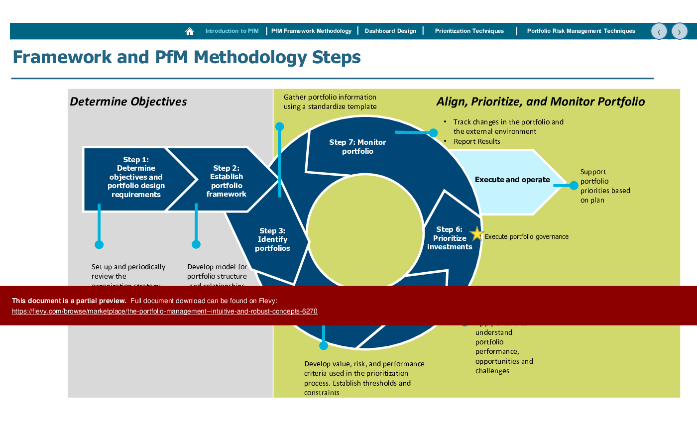 The Portfolio Management - Intuitive and Robust Concepts (143-slide PowerPoint presentation (PPTX)) Preview Image