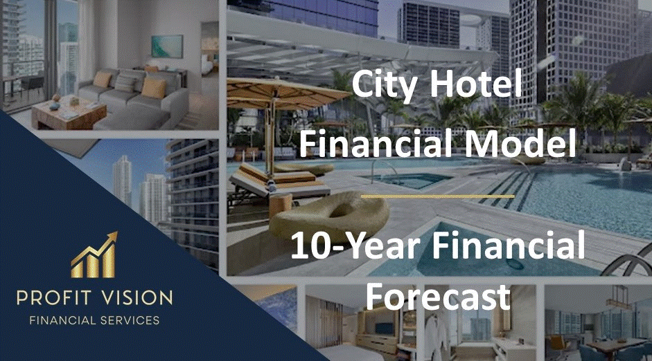 City Hotel Financial Model - Dynamic 10 Year Forecast (Excel workbook (XLSX)) Preview Image