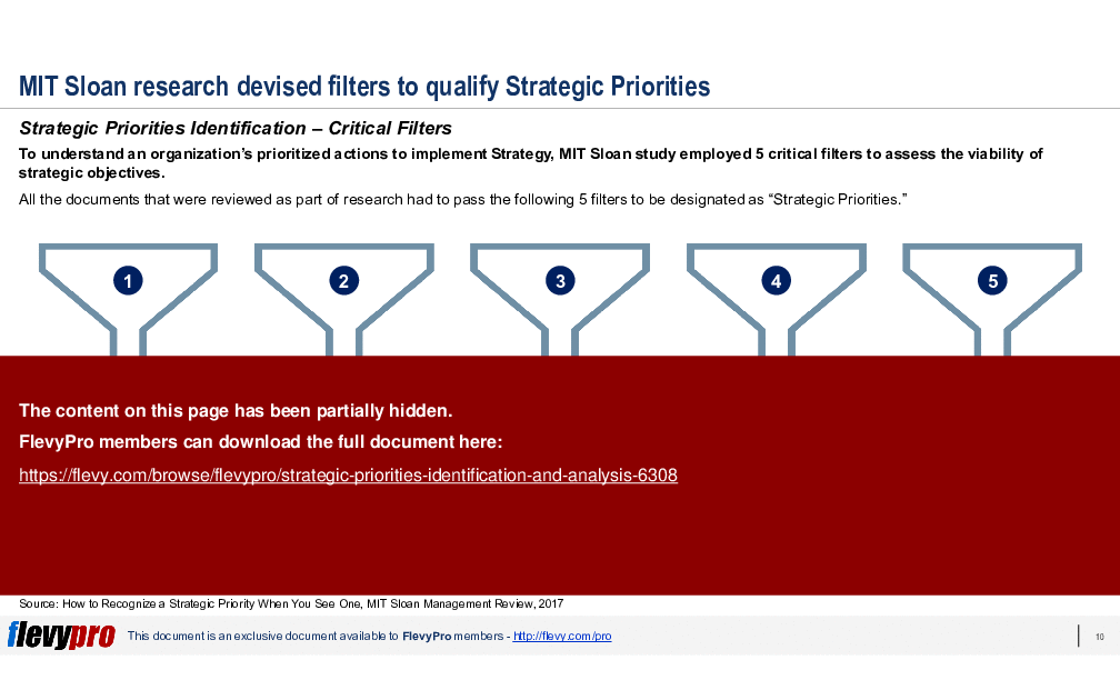 This is a partial preview of Strategic Priorities Identification & Analysis (32-slide PowerPoint presentation (PPTX)). Full document is 32 slides. 