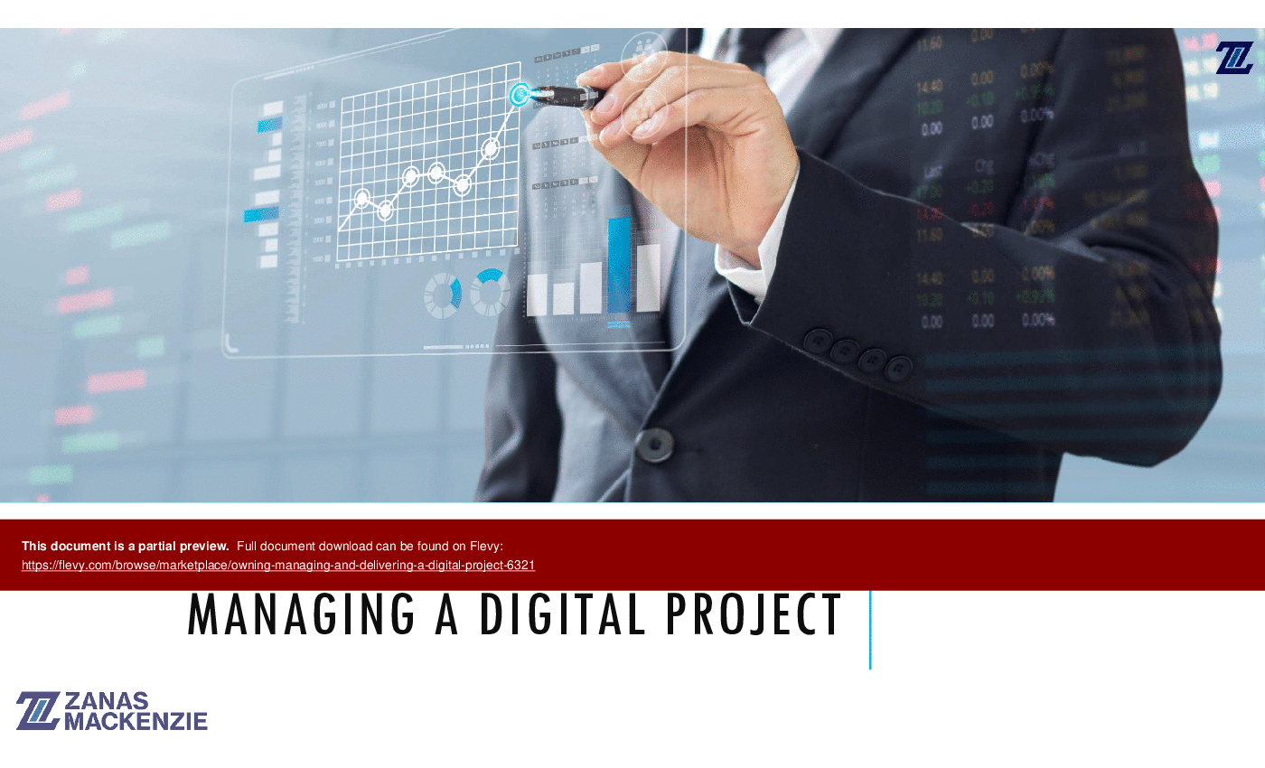 This is a partial preview of Owning, Managing, and Delivering a Digital Project (491-slide PowerPoint presentation (PPTX)). Full document is 491 slides. 