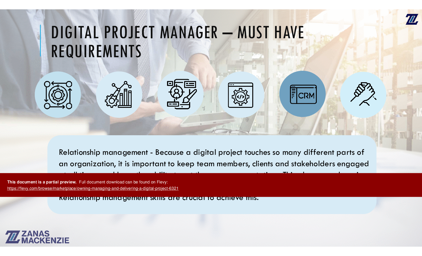 Owning, Managing, and Delivering a Digital Project (491-slide PPT PowerPoint presentation (PPTX)) Preview Image