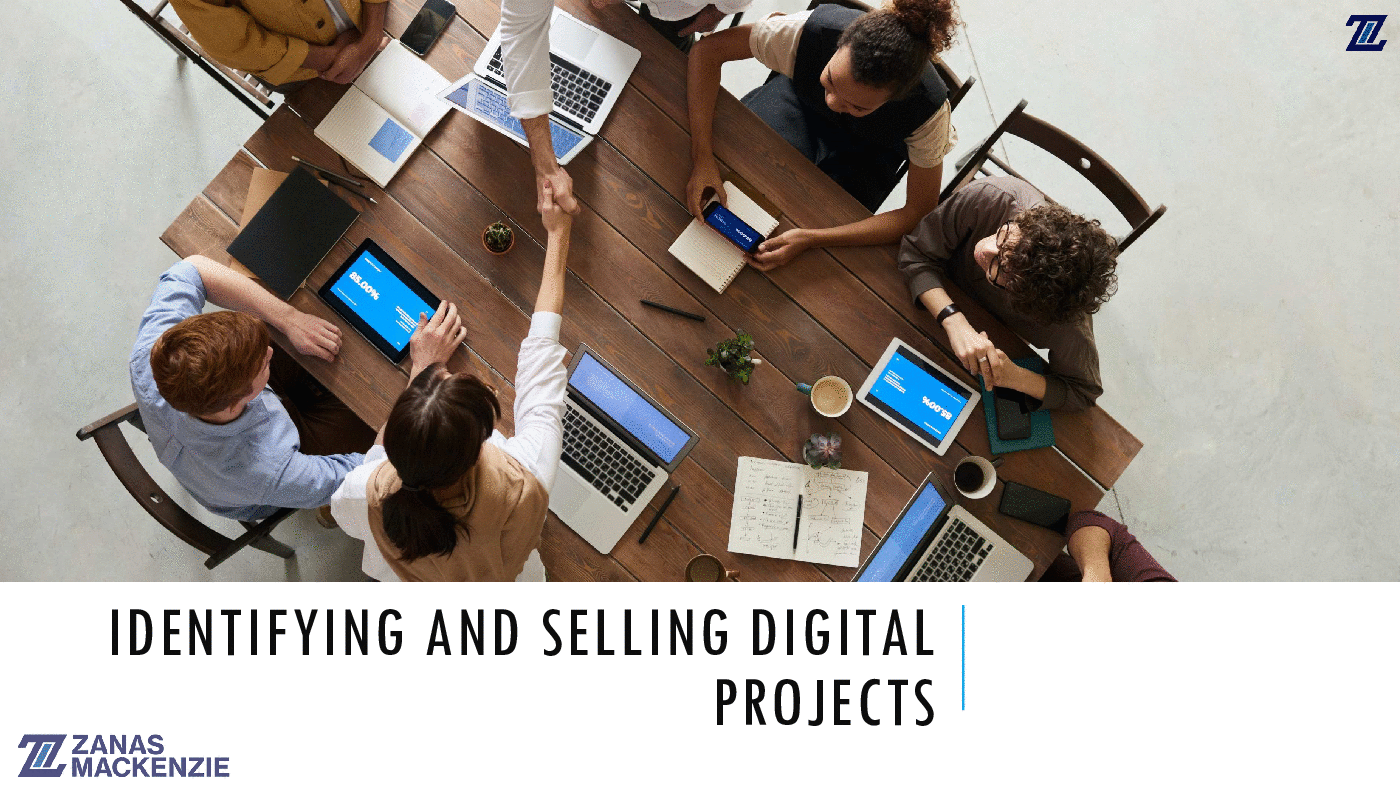This is a partial preview of Identifying and Selling Digital Projects (218-slide PowerPoint presentation (PPTX)). Full document is 218 slides. 