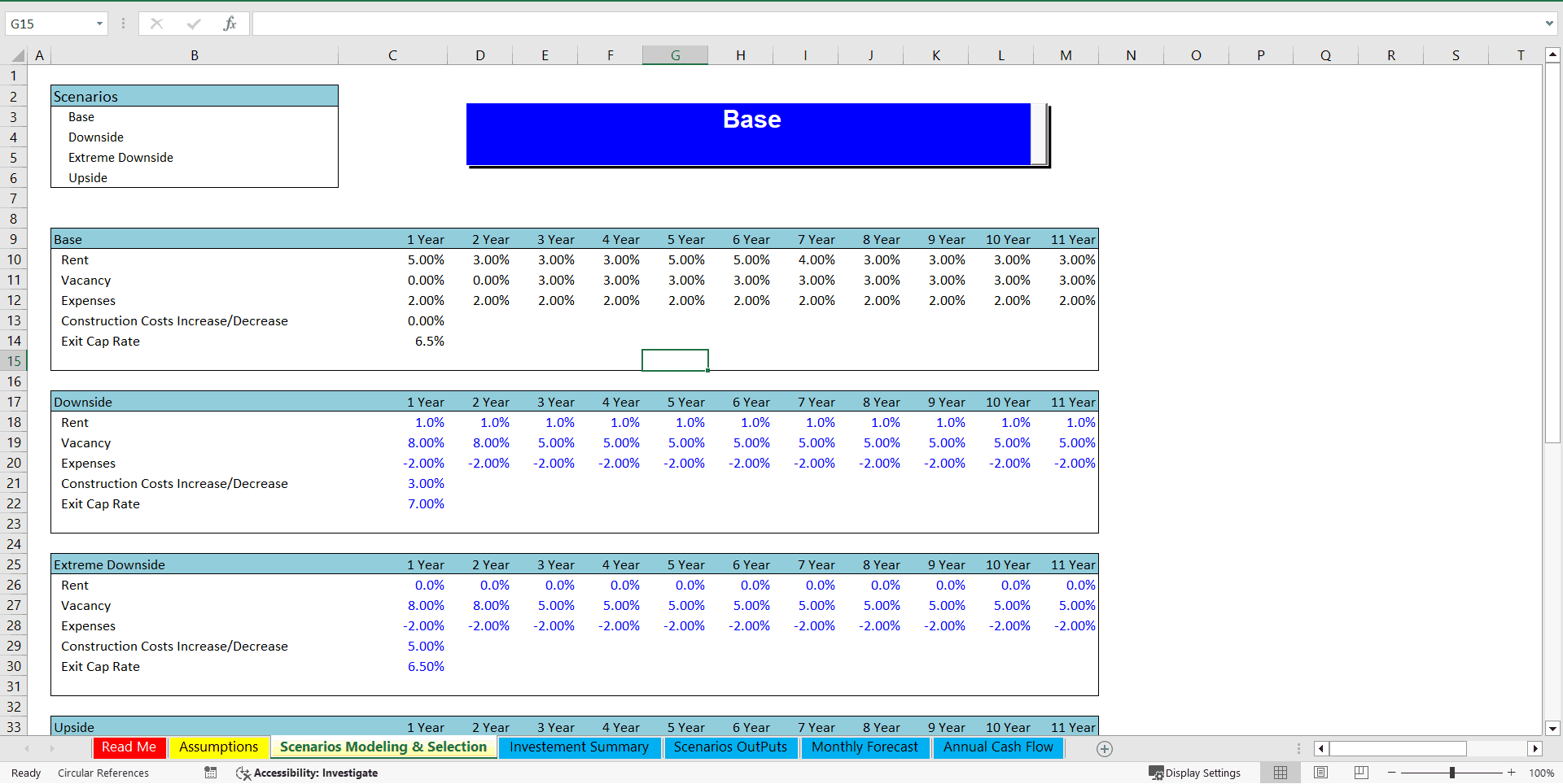 Single Family Development Model Pro-Forma Template (Excel template (XLSM)) Preview Image