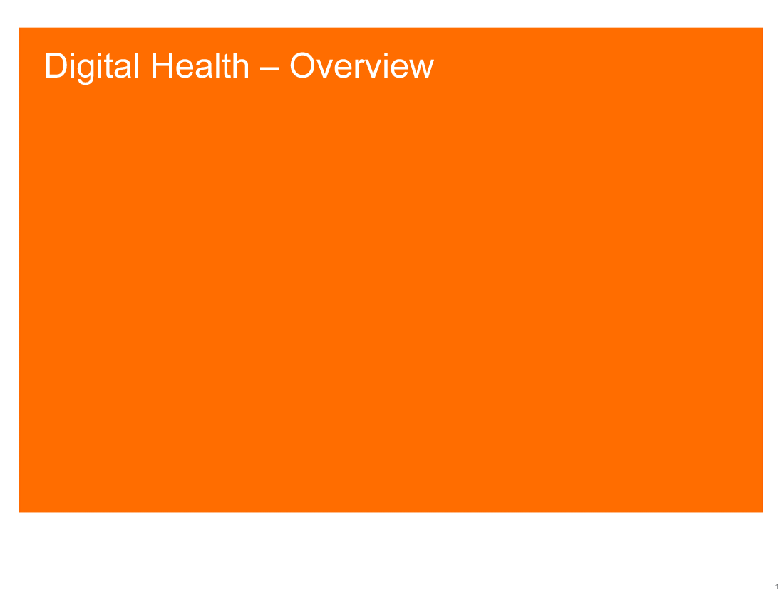 Digital Health (12-slide PPT PowerPoint presentation (PPTX)) Preview Image