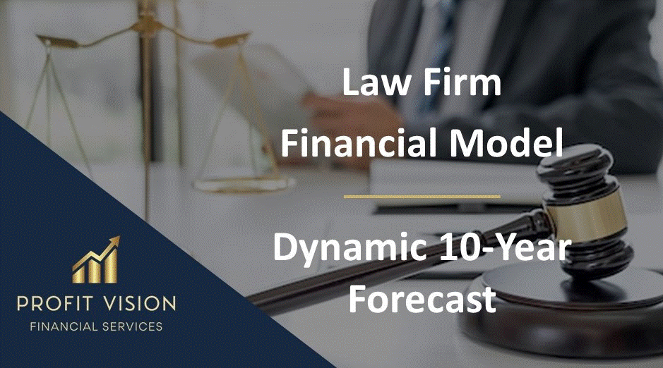 Law Firm Financial Model - Dynamic 10 Year Forecast (Excel template (XLSX)) Preview Image