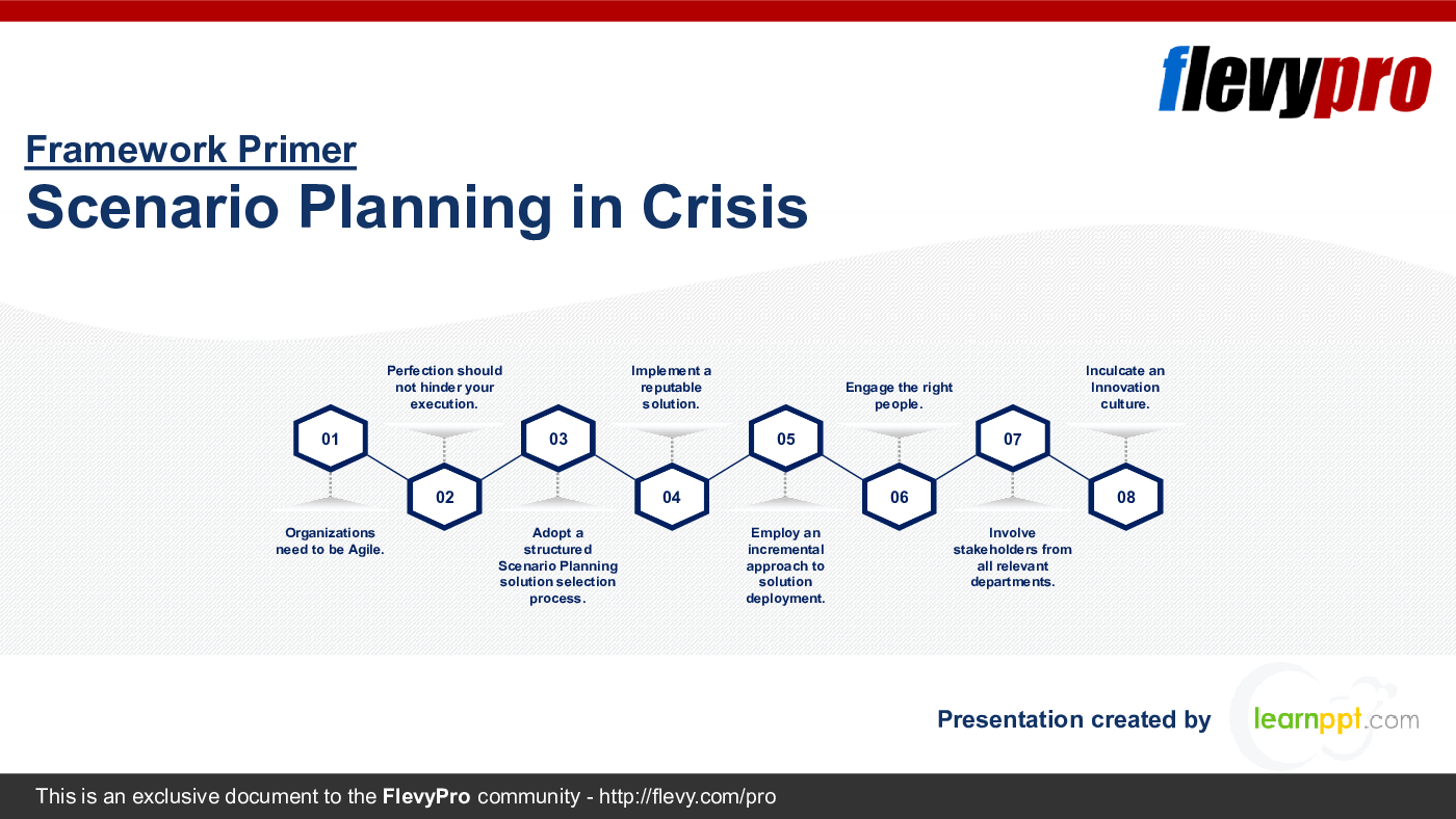 Scenario Planning in Crisis (30-slide PowerPoint presentation (PPTX)) Preview Image