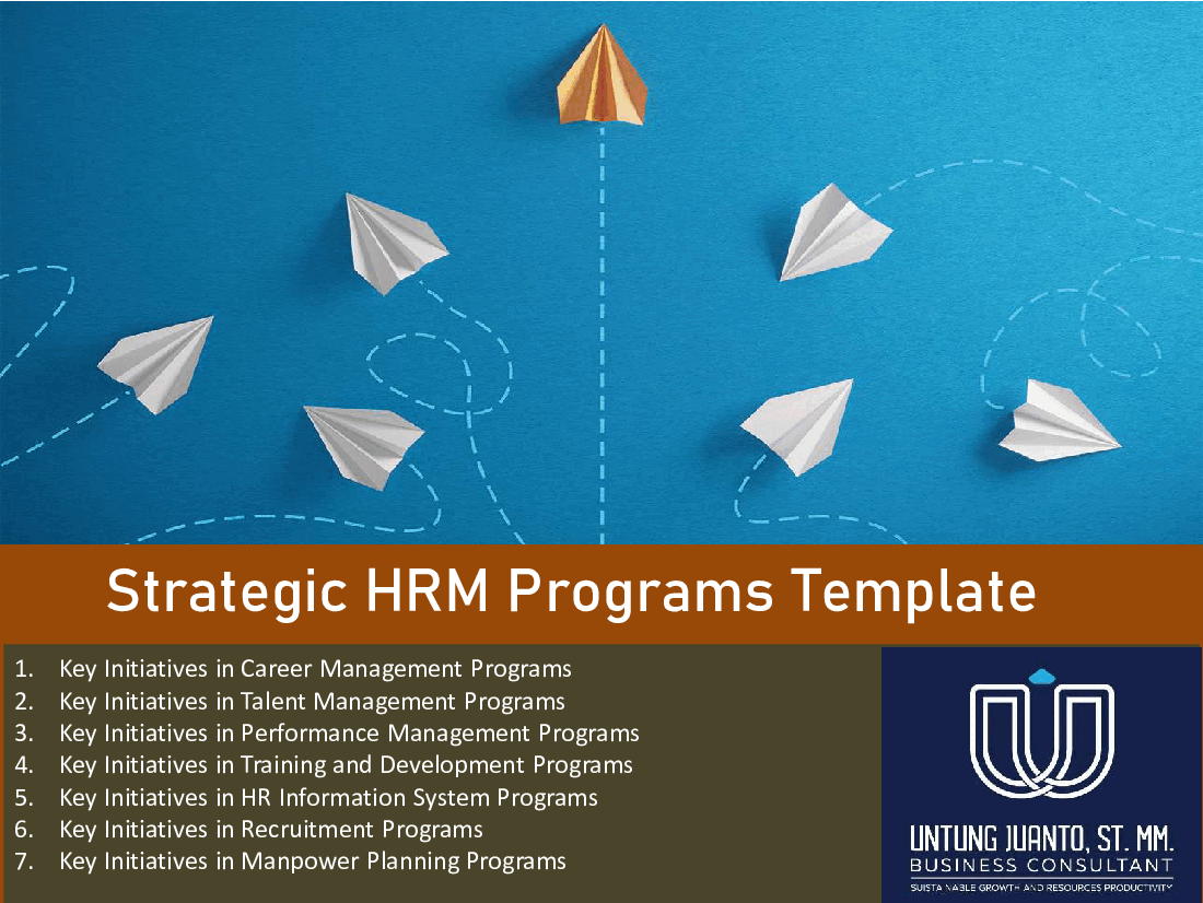 Strategic HRM Programs Template (28-slide PPT PowerPoint presentation (PPTX)) Preview Image