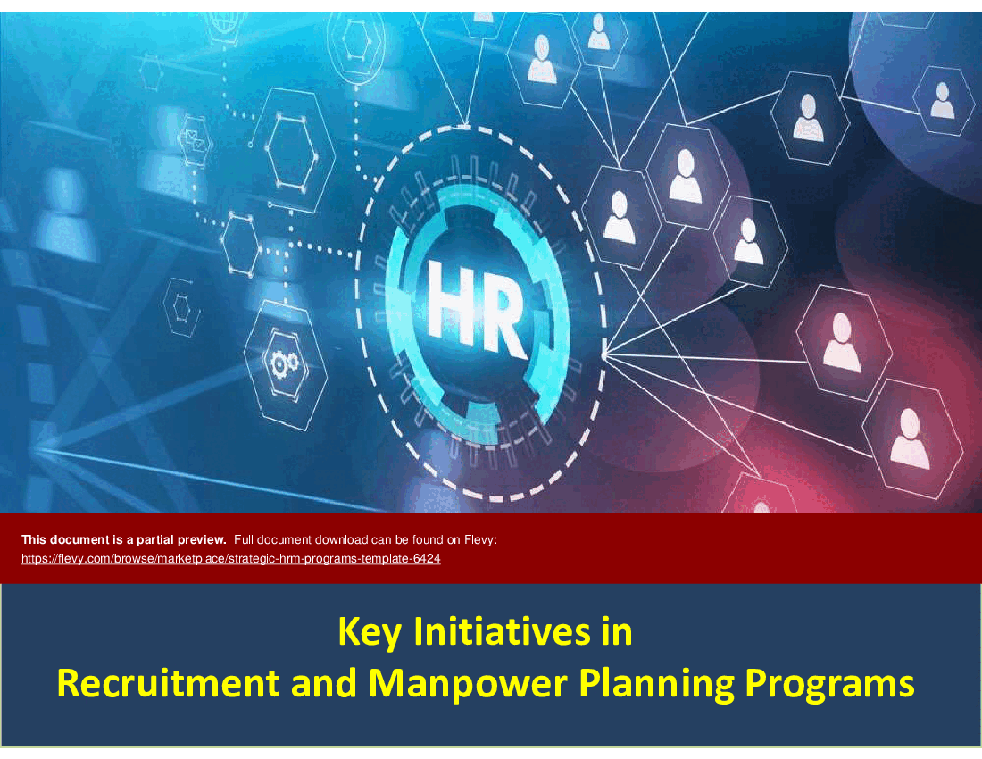 Strategic HRM Programs Template (28-slide PPT PowerPoint presentation (PPTX)) Preview Image