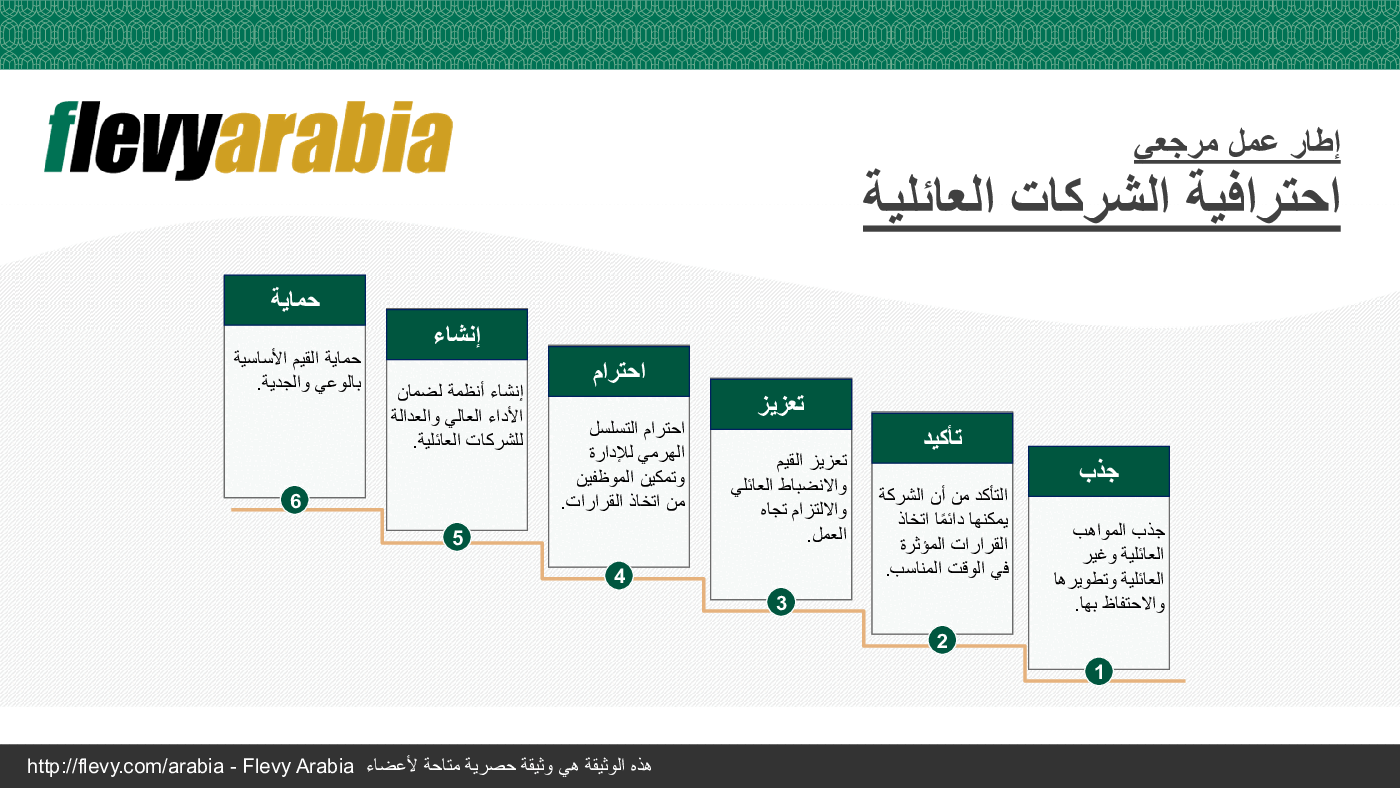 Family Business - Professionalization (Arabic) (26-slide PowerPoint presentation (PPTX)) Preview Image
