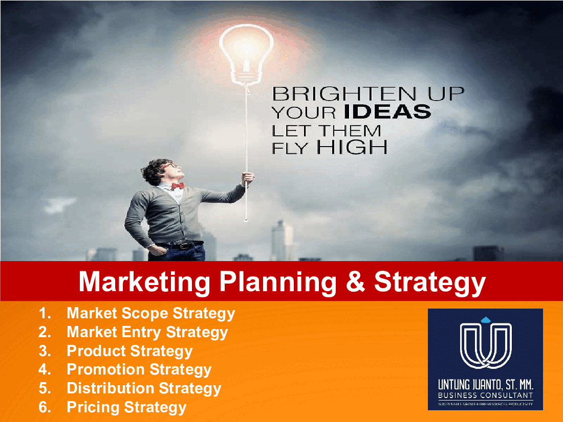 Marketing Planning & Strategy Best Practice