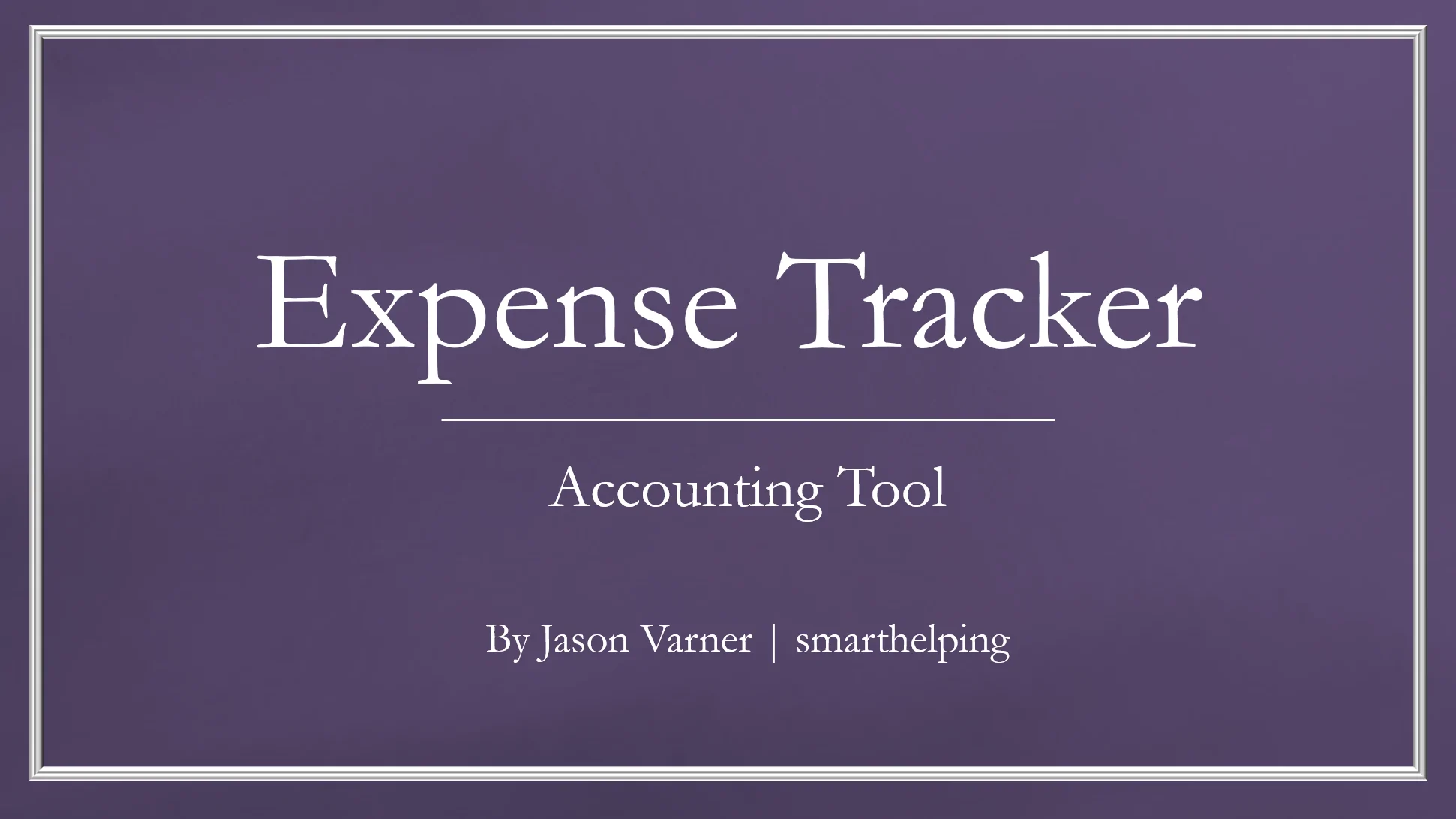 Expense Tracker and Budgeting