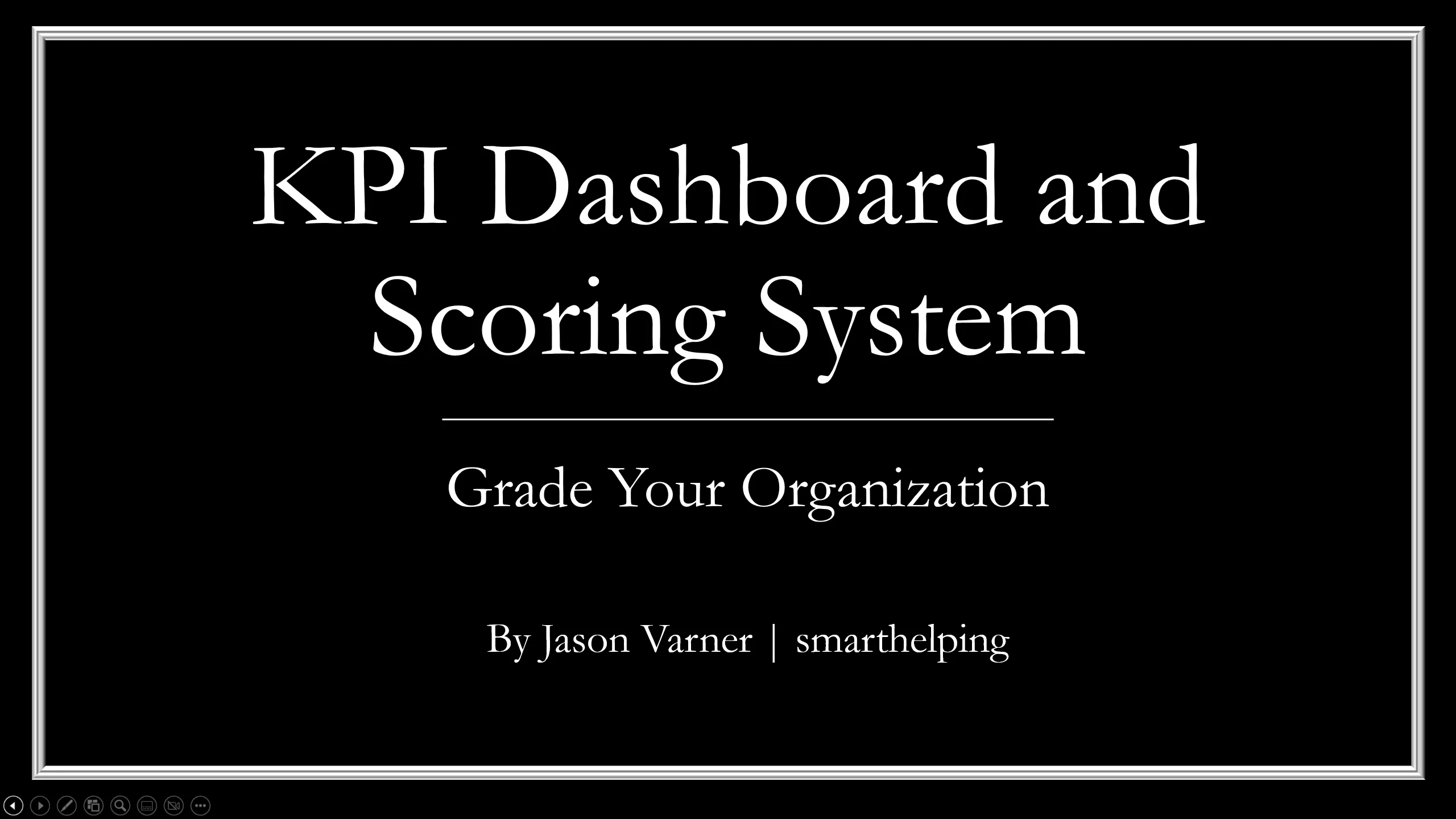 12 Month KPI Tracker: Quantifying and Grading Metrics