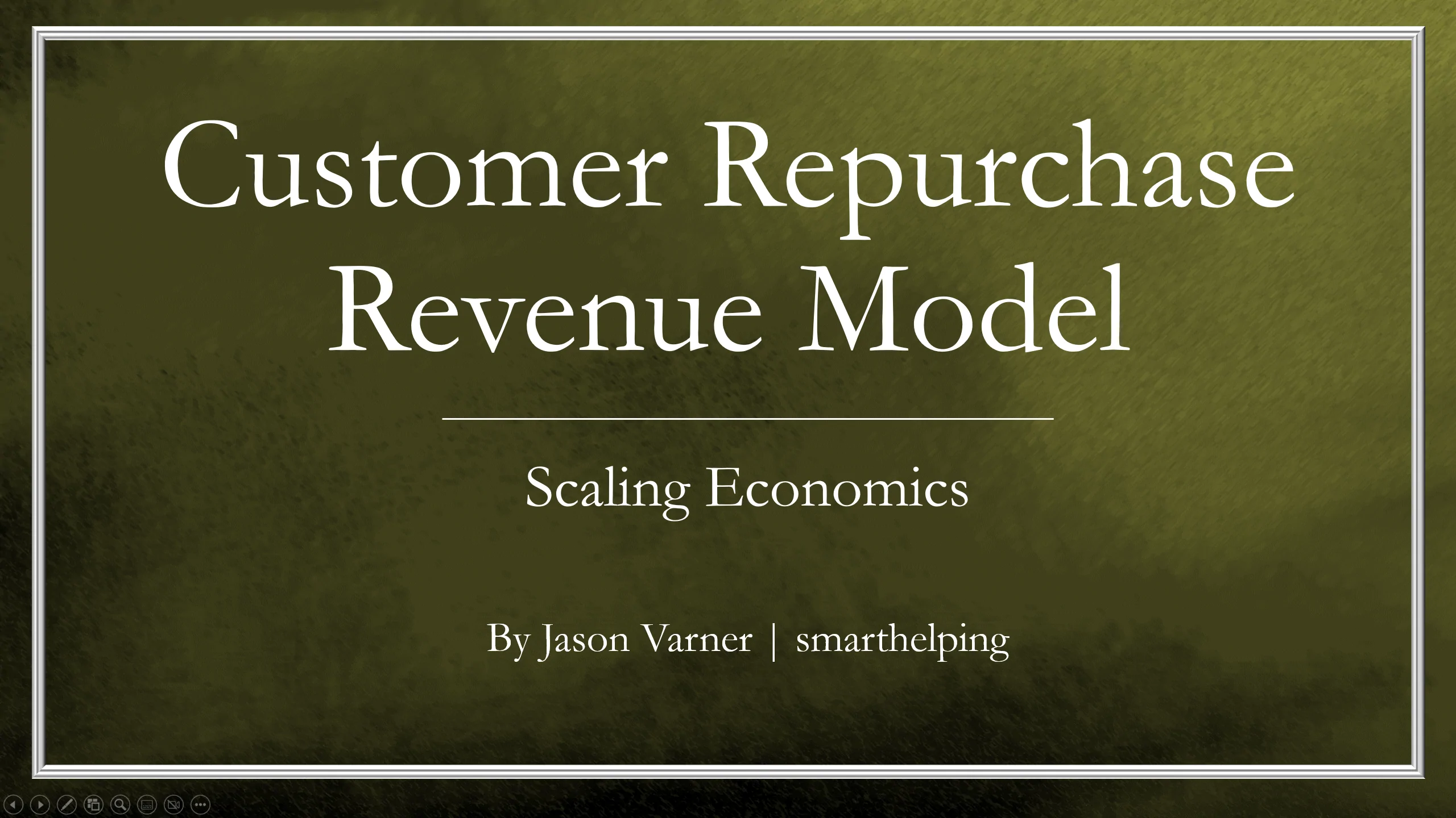 Manufacturing Sales Model: Driven off Customer Repurchase Logic (Excel template (XLSX)) Preview Image